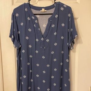 Blue summer dress